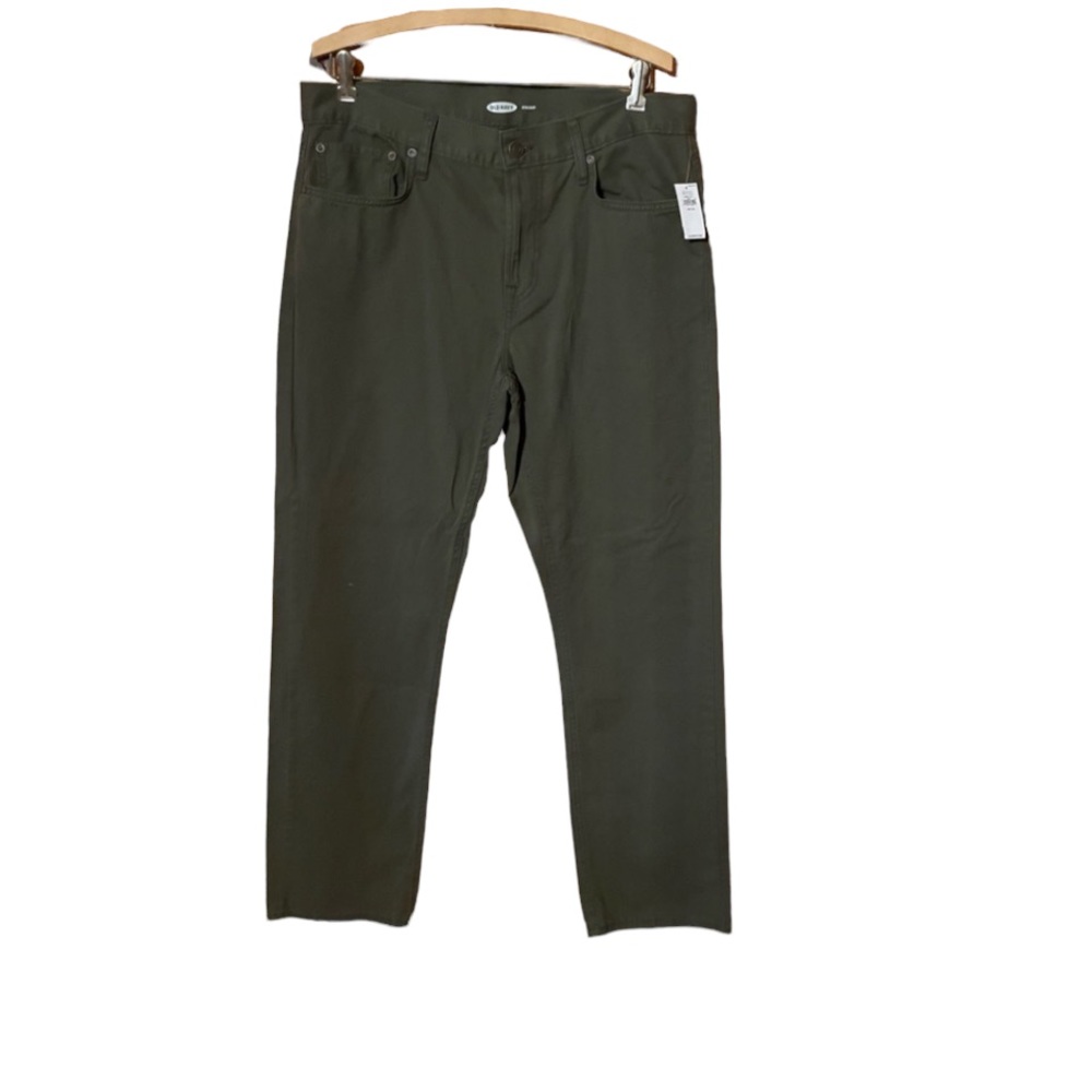 NWT Old Navy Khaki Green Straight Pants